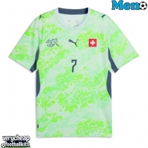 Switzerland Breel Embolo #7 Replica Away Shirt World Cup 2026 Short Sleeve